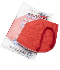 MASCHERINA FFP2 PULEO ROSSO