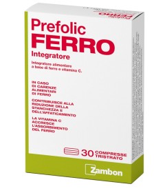 PREFOLIC FERRO 30CPR