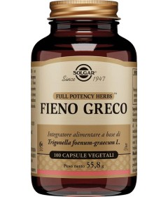 FIENO GRECO 100CPS SOLGAR