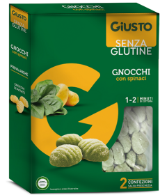 GIUSTO S/G GNOCCHI SPINACI500G