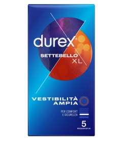 DUREX SETTEBELLO XL 5PZ