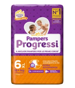 PAMPERS PROG XL 17PZ