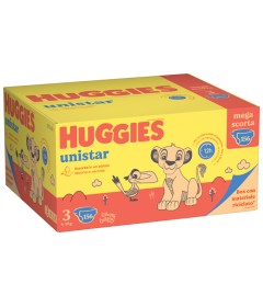 HUGGIES UNISTAR MEGA 3 156PZ