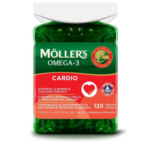MOLLER'S OMEGA 3 CARDIO 120CPS MOLLER'S OMEGA 3 CARDIO 120CPS
