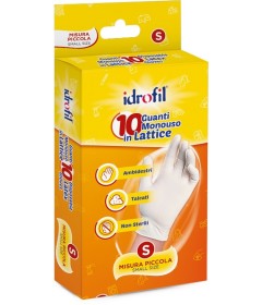 GUANTI IN VINILE S 10PZ IDROFIL