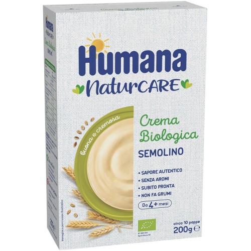 HUMANA CREMA BIO SEMOLINO 200G HUMANA CREMA BIO SEMOLINO 200G