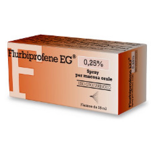 FLURBIPROFENE (EPIFARMA)*spray mucosa orale 15 ml 0,25% FLURBIPROFENE (EPIFARMA)*spray mucosa orale 15 ml 0,25%