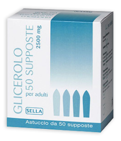 GLICEROLO*AD 50SUPP 2250MG