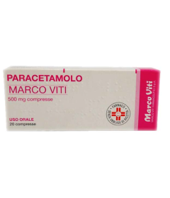 PARACETAMOLO M.VITI*20CPR500MG