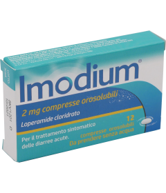 IMODIUM*12CPR OROSOL 2MG GMM