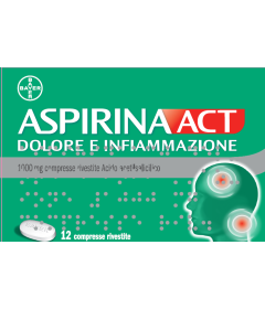 ASPIRINAACT DOL INF*12CPR 1G