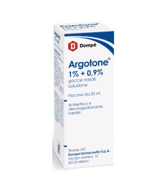 ARGOTONE*gtt rinol 20 ml 1% + 0,9%