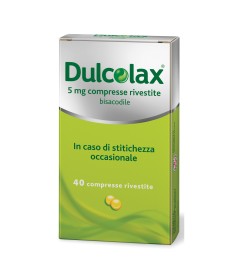 DULCOLAX*40 cpr riv 5 mg