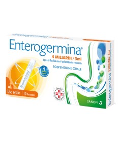 ENTEROGERMINA*orale sosp 10 flaconcini 4 mld 5 ml