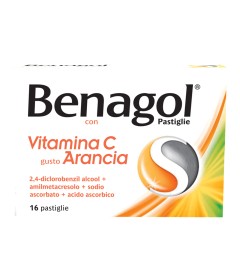 BENAGOL VITAMINA C*16 pastiglie arancia