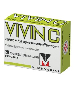VIVIN C*20 cpr eff 330 mg + 200 mg