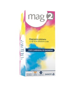 MAG 2*orale soluz 20 bustine monodose 10 ml 1,5 g/10 ml