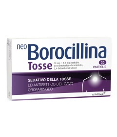 NEOBOROCILLINA TOSSE*20 pastiglie 10 mg + 1,2 mg