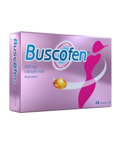 Buscofen - Forato da 24 Capsule molli 200 mg