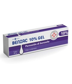 BENZAC*gel 10% -  Indicata per il trattamento dell'acne - Tubo 40 g