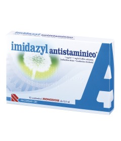 IMIDAZYL ANTISTAMINICO*10 monod collirio 0,5 ml 1 mg/ml + 1mg/ml