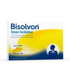 BISOLVON TOSSE SEDATIVO*20 pastiglie gommose 10,5 mg