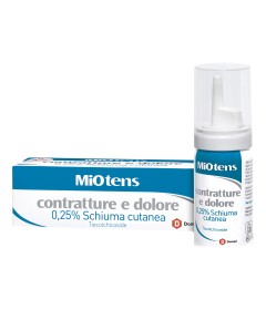 MIOTENS CONTRATTURE E DOLORE*schiuma cutanea 30 ml 0,25%