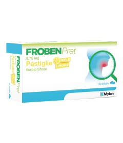 FROBENPRET*16 pastiglie 8,75 mg limone miele