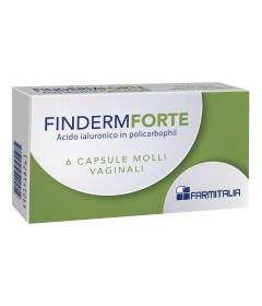 FINDERM FORTE CAPSULE MOLLI VAGINALI CONFEZIONE DA 6 PEZZI