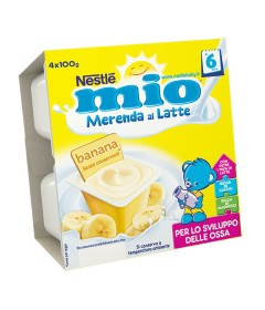 MIO MERENDA BANANA 4 X 100 G