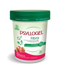 Psyllogel Fibra Fragola - Integratore alimentare di fibra di psyllium - Vaso da 70 g