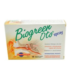 SOLUZIONE OTOLOGICA BIOGREEN OTO SPRAY RIMOZIONE E DISSOLUZIONE CERUME 13 ML