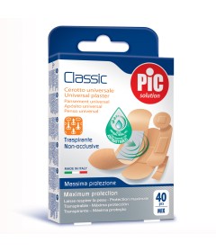 CEROTTO PIC CLASSIC MIX ANTIBATTERICO 40 PEZZI