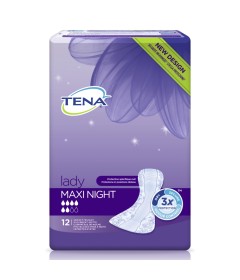  Tena Lady Maxi Night - Formnato 12 Pezzi
