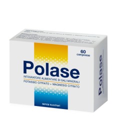 Polase Integratore alimentare di sali minerali, magnesio e potassio - Formato 60 compresso senza zucchero