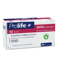 Prolife 10 forte ZERO zuccheri - Confezione da 10 flaconcini
