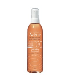  Avène Olio solare SPF30 Resistente all'acqua, non unge, senza effetto bianco - Formato 200 ml  