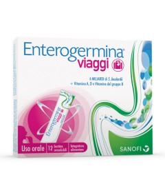 ENTEROGERMINA VIAGGI 12 BUSTINE OROSOLUBILI CONFEZIONE STANDARD