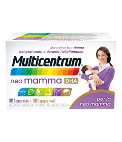 MULTICENTRUM NEO MAMMA DHA 30 COMPRESSE + 30 CAPSULE MOLLI