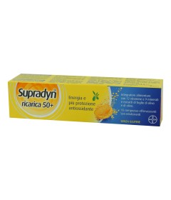SUPRADYN RICARICA 50+ 15 COMPRESSE EFFERVESCENTI