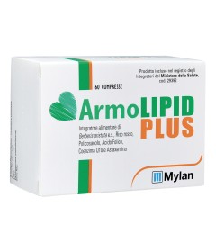 Armolipid Plus Integratore alimentare per  il controllo del colesterolo e dei trigliceridi  - Formato 60 compresse