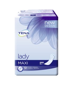 Tena Lady Discreet Maxi - Formato 12 pezzi 