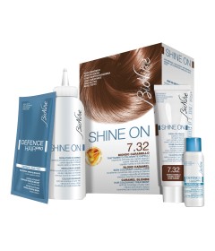 BIONIKE SHINE ON TRATTAMENTO COLORANTE CAPELLI BIONDO CARAMELLO 7.32