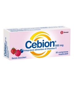 Cebion Masticabile Senza Zucchero Vitamina C - Formato 20 compresse masticabili 