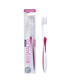Curasept Spazzolino Biosmalto Sensitive - Indicato per sensibilità dentinale e gengive delicate - Confezione 1 pezzo