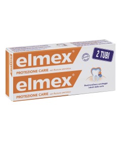 Elmex Dentifricio Protezione Carie - Formato 2 tubi da 75ml