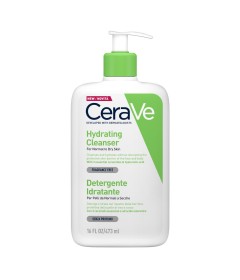 CeraVe Detergente Idratante  Per pelli da normali a secche - Flacone da 473 ml.