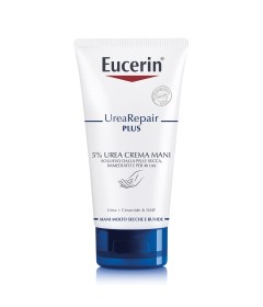 Eucerin UreaRepair PLUS Crema Rigenerante per la pelle secca, molto secca e ruvida delle mani 5% Urea - Forrmato 30 ml