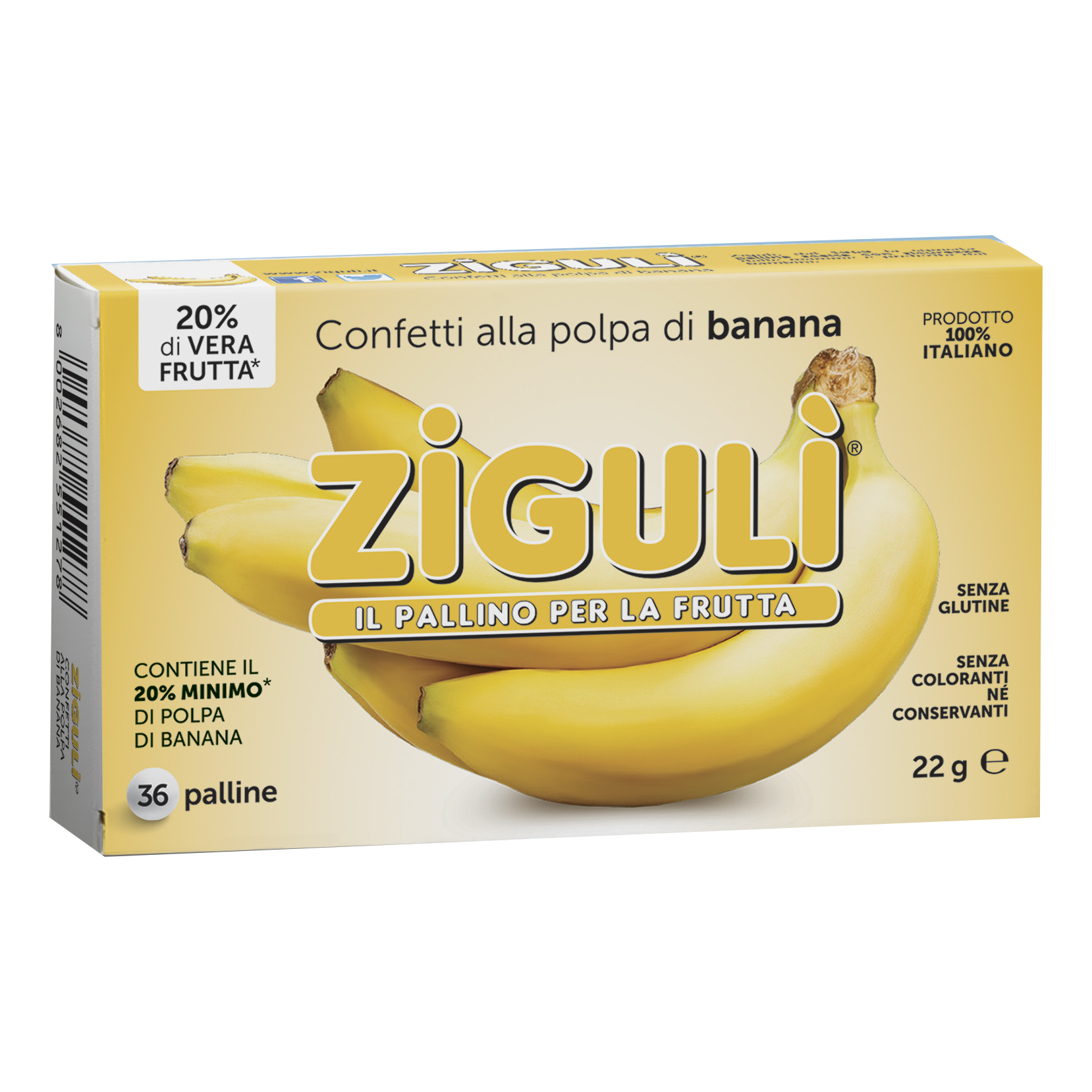 Zigulì Banana 36 Palline